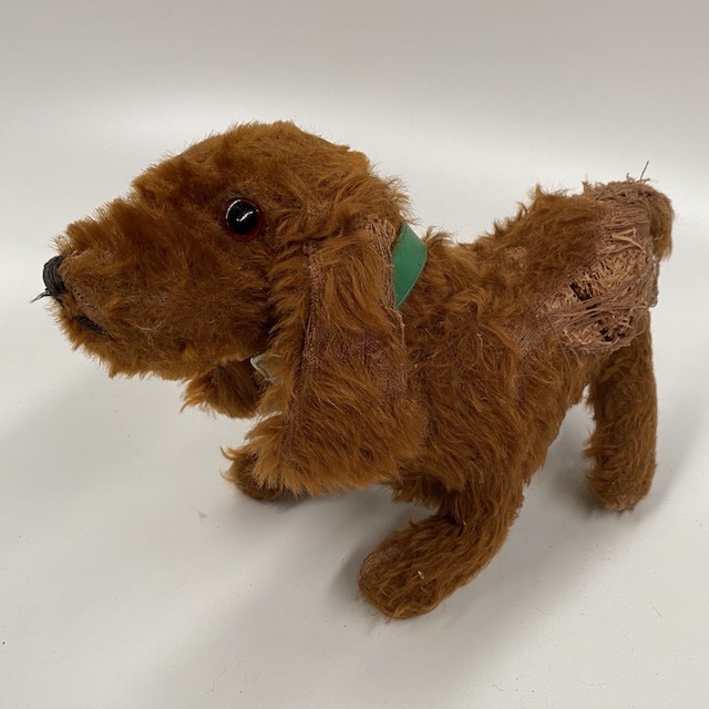 SOFT TOY, Vintage Dog (worn side)